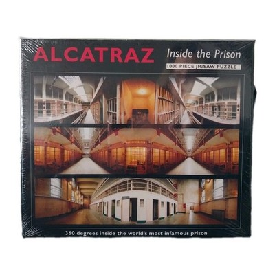 Alcatraz Jigsaw Puzzle Inside The Prison 1000 Piece 18x24 SEALED 2002