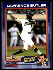 2024 Topps X Chris Berman Boomer's Baseball 95 Lawrence Butler Athletics RC