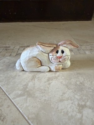 Easter Rabbit Sitting Down Decoration (N)