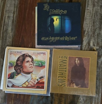 IAN MATTHEWS LP lot Valley Hi sealed Some Days You Eat WLP Go For Broke All EX