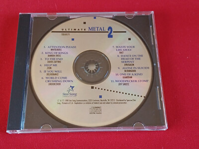 Ultimate Metal 2 - Christian Heavy Metal CD - 1990 - Star Song