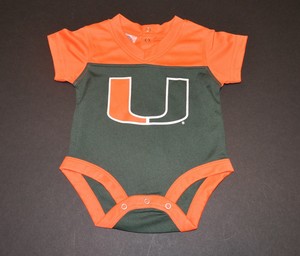 miami hurricanes onesie
