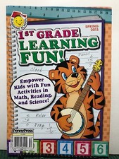 1st Grade Learning Fun Activities In Math Reading Spring 2015 FREE SHIPPING JB