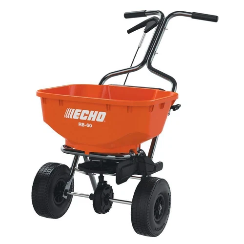 ECHO Spreader 60-Lb Heavy-Duty Steel Foot-Operated Side Deflector w/ T-Handle