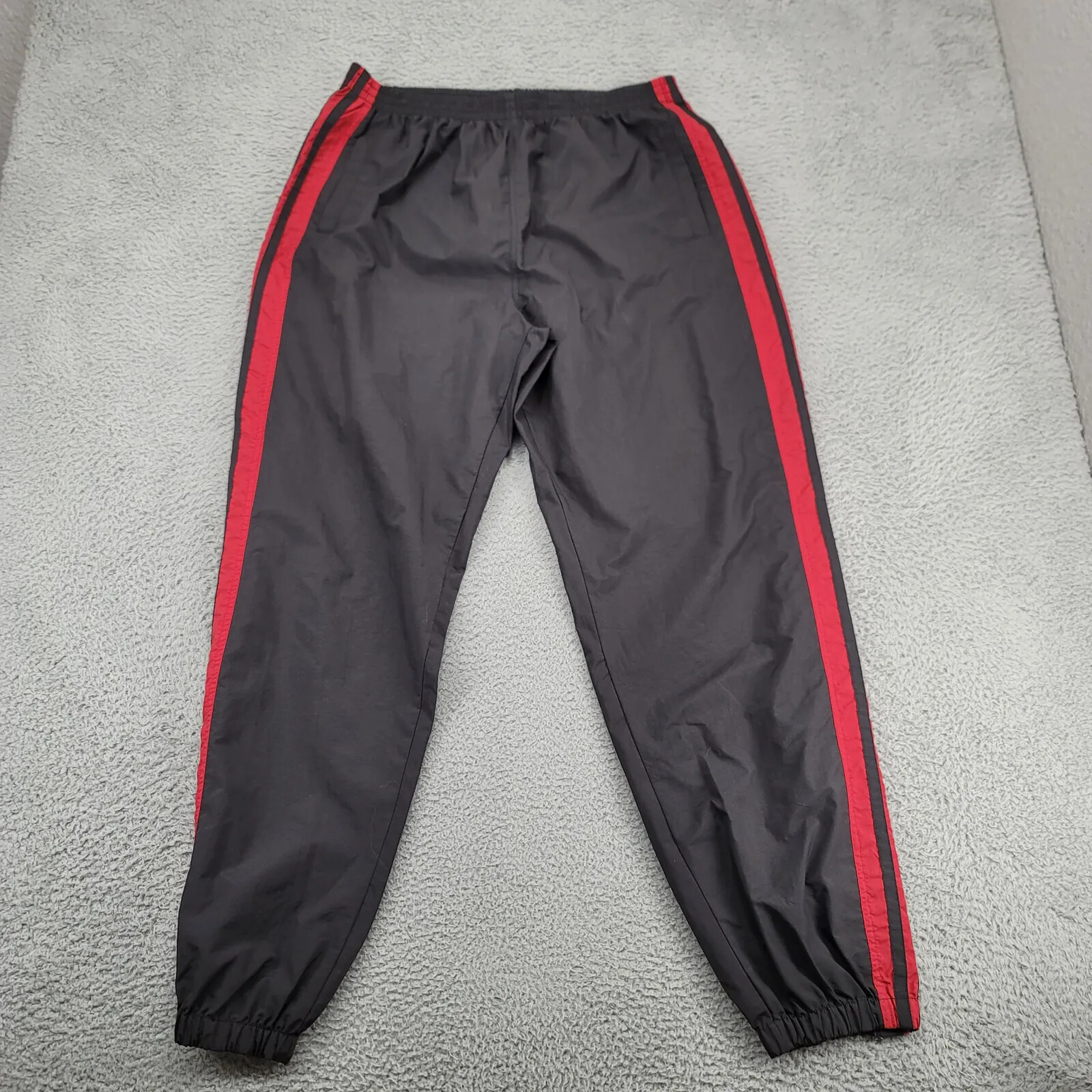 Cool Stuff Pants Mens XL Black Vintage Tear Away Basketball Practice Lightweight