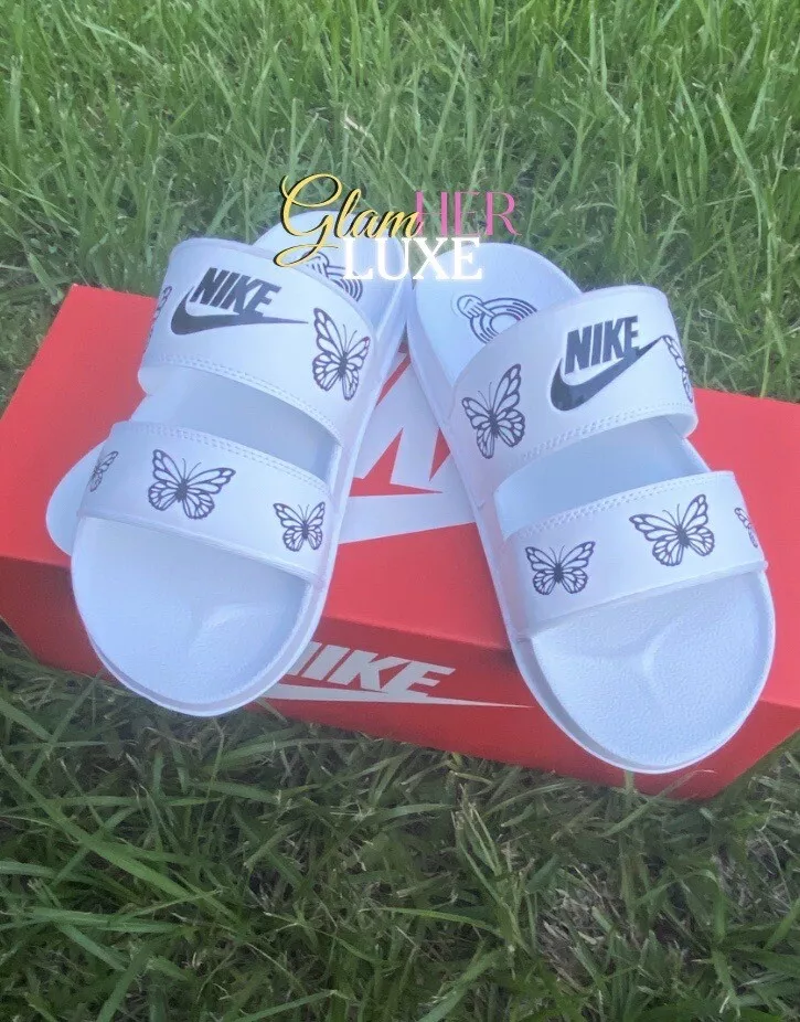 Custom flip shop flops nike