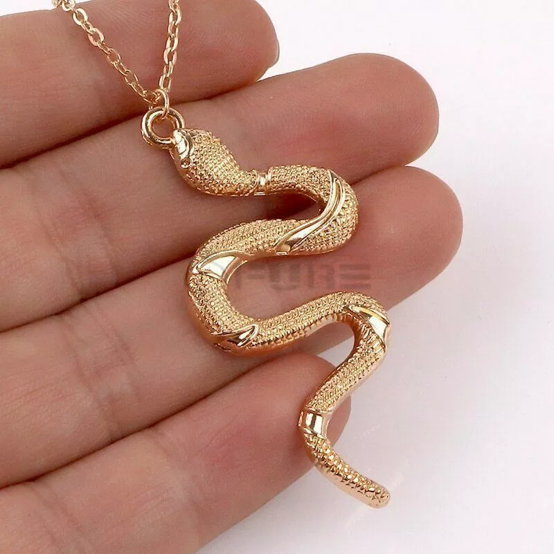 Dainty 2024 snake necklace