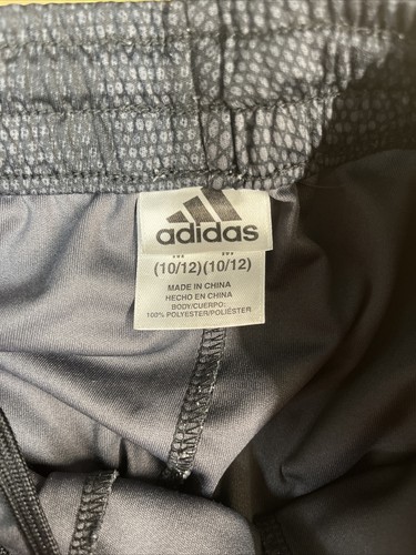 Adidas Boys Shorts Youth Running Basketball Athletic Drawstring Bottoms M (10-12 - Picture 9 of 16