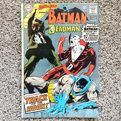 THE BRAVE AND THE BOLD #79 - BATMAN & DEADMAN (6.5) 1968 Neal Adams Art