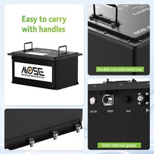 36V 48V Golf Cart LiFePO4 105Ah Lithium Battery BMS RV 10 Years Warranty Monitor