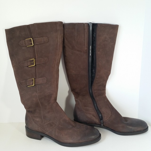 ecco knee high boots