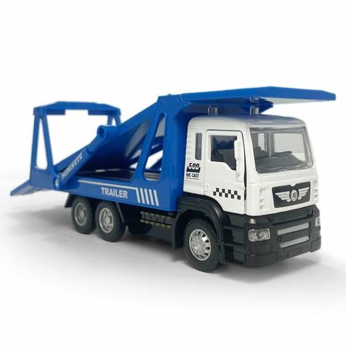 Flatbed Truck Toy 1/50 Scale Diecast Model Toy Car Metal Pull Back Toy Vehicle - Picture 17 of 24