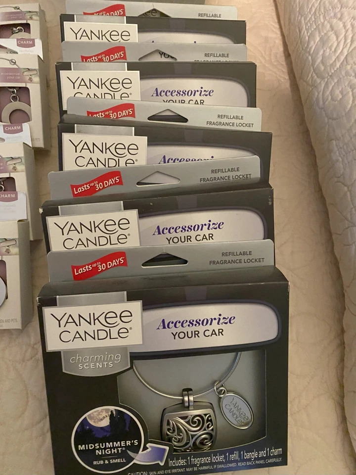 Yankee Candle Charming Scents NUEVO/ENORME/GRAN LOTE para reventa o regalos/con exhibición Foto 2 de 4