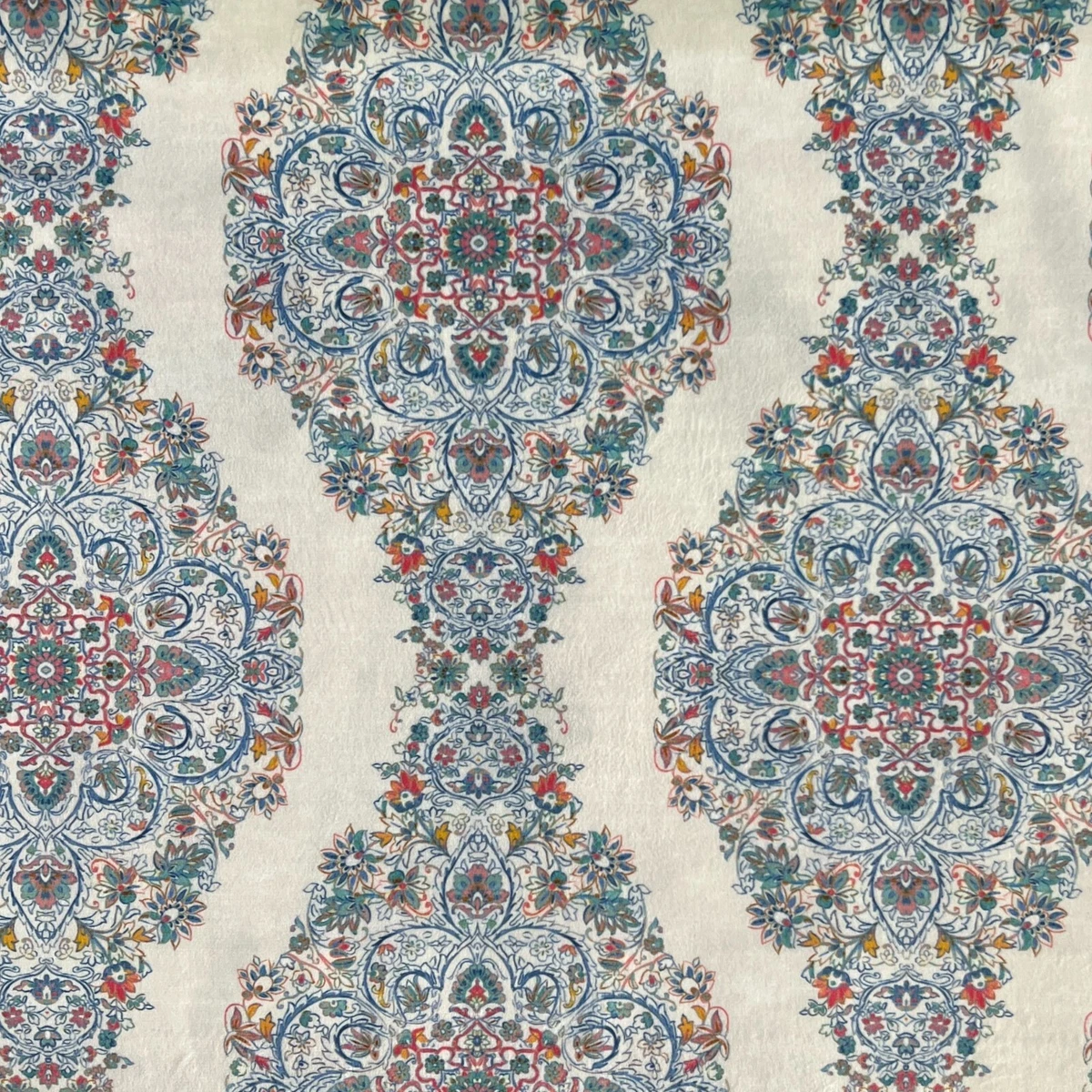 Vintage Bohemian Velvet Fabric, 54" Wide, Upholstery Window Craft, Sold by Yard