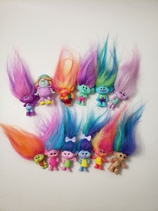 trolls rainbow hair