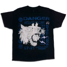 Travis Scott Cactus Jack For Fragment Danger Tee (CJFR-SS02) Size S-2XL