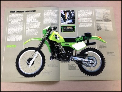 1982 1983 Kawasaki KDX250 Original Dirt Bike Motorcycle Sales