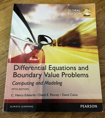 Differential Equations and Boundary Value Problems: Computing and Modeling