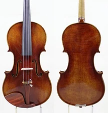 An Advanced Strad 1715 "The Cremoneser​"  4/4 Violin Copy ! Loud Tone ! M8499
