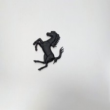 Ferrari Prancing Horse Gloss Black Badge Copper Emblem 74.8cmfit Many