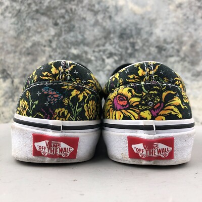 Vans Unisex 4M 5.5W Classic Beauty Skull Sunflower Black  display picture 3