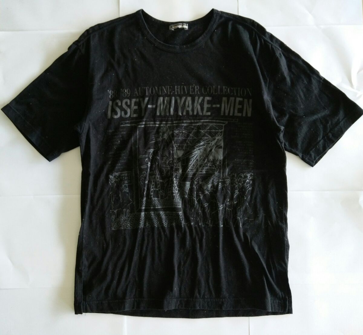 Vintage Issey Miyake 88 89 Automne Hiver Collection T Shirt Vintage Issey Miyake 88 89 Automne Hiver Collection T Shirt
