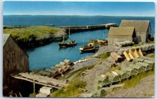 Postcard - Scenery at Blue Rocks, Nova Scotia, Canada, North America