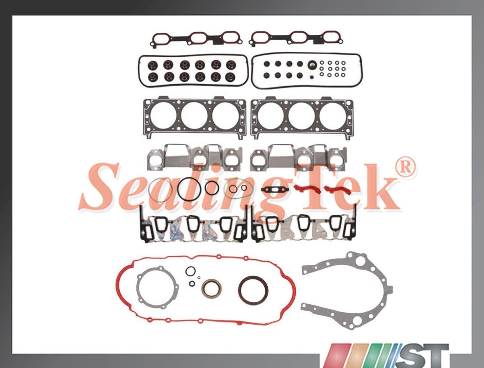 Fit 00-03 GM 3400 3.4L 207 V6 VIN E Engine Cylinder Head Gasket Set w// Bolts kit