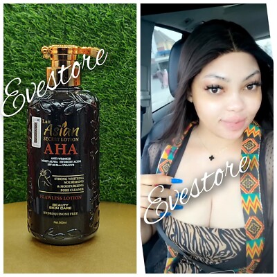   Lait Asian Secret  Flowless  Whitenizer   Body Lotion With AHA 500mlx1  