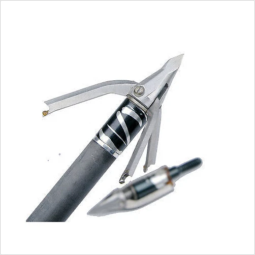 6PK Rocket arrow heads meat seeker arrow broadheads tips 100gr 3 blades hunting - Image 4 of 4