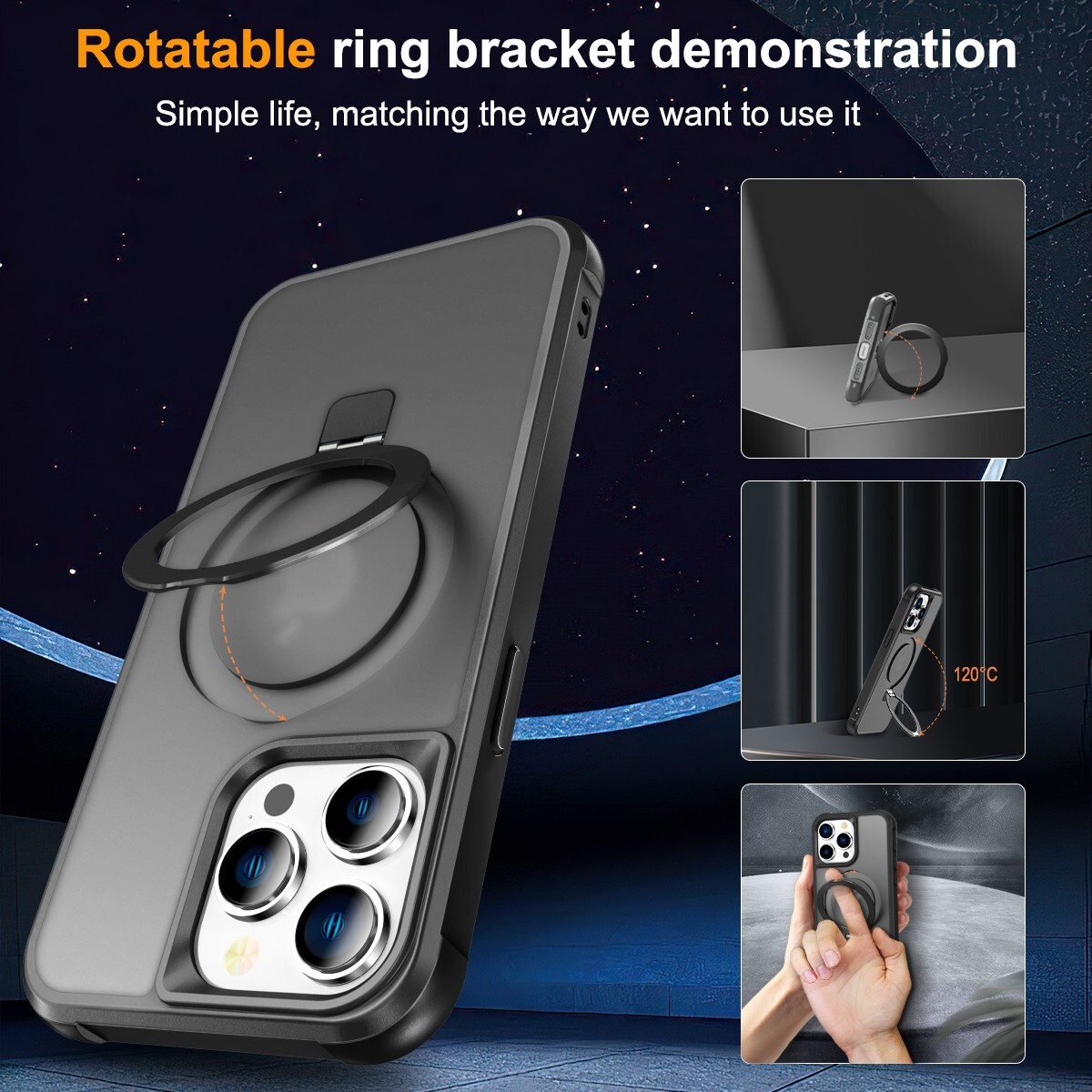 For iPhone 15 Pro Max 14 Pro 13 12 11 Shockproof Magnetic Wireless