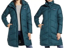 patagonia down with it parka piki green