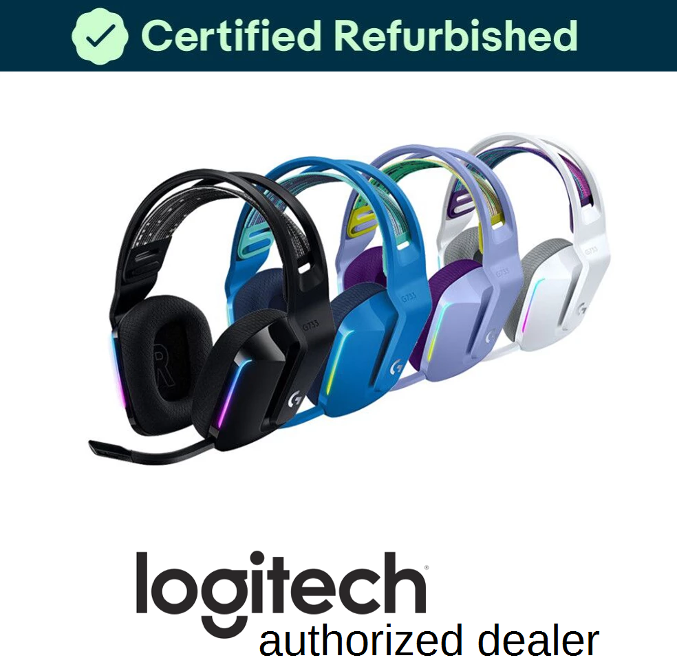 Logitech G733 Lightspeed Black - Auriculares microfono - LDLC