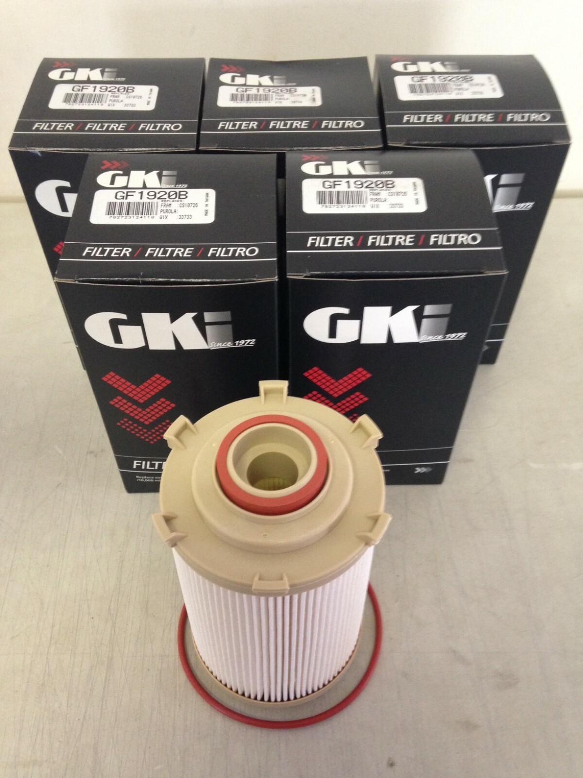 GKINDUSTRIES GF1920 Fuel filter cross reference