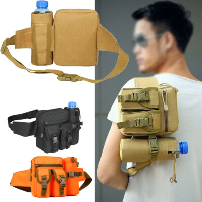 Bolsa De Ciclismo Molle Táctica Bolsas De Cintura Botella De Agua Teléfono