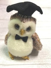 Smarter Owl Class of 2002 10th Gen Retired Ty Beanie Baby Collectible Gifts Mint