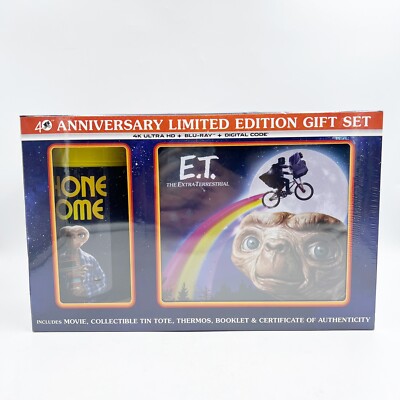 E.T. 40th Anniversary Gift Set (4K UHD, Blu-ray, Digital, 2022)