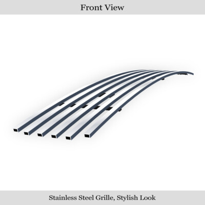 APS Stainless Steel Billet Grille Insert For Ford F-150 2018-2020 - Chrome Lower Bumper Grill - View #8