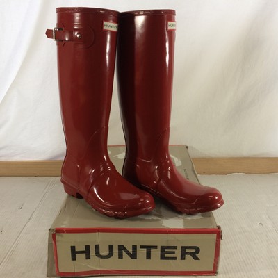 Hunter Original Tall Gloss Rain Boots 