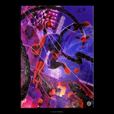 Spider-Man In Action! Limited Edition Displate