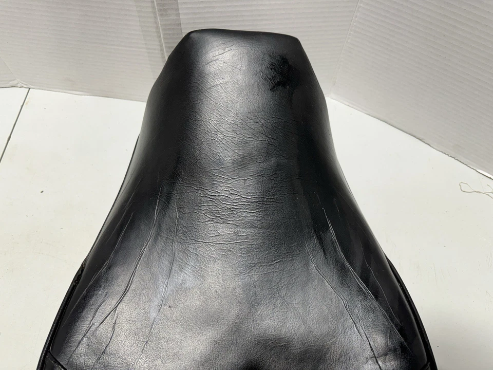 Harley Davidson Dyna/Wide Glide Corbin Solo Seat 1996-2003 - cuero negro Foto 4 de 4