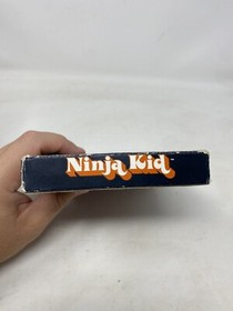 Ninja Kid (Nintendo NES) 5 screw hangtab Complete in Box cib Ships Fast