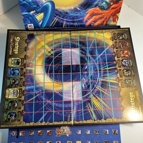 Stratego Duel Masters Board Game Milton Bradley Hasbro *COMPLETE* Rare HTF - Picture 4 of 5
