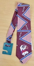 Men's Tie Necktie Coca Cola Polar Bear Basketball NWT Patriotic
