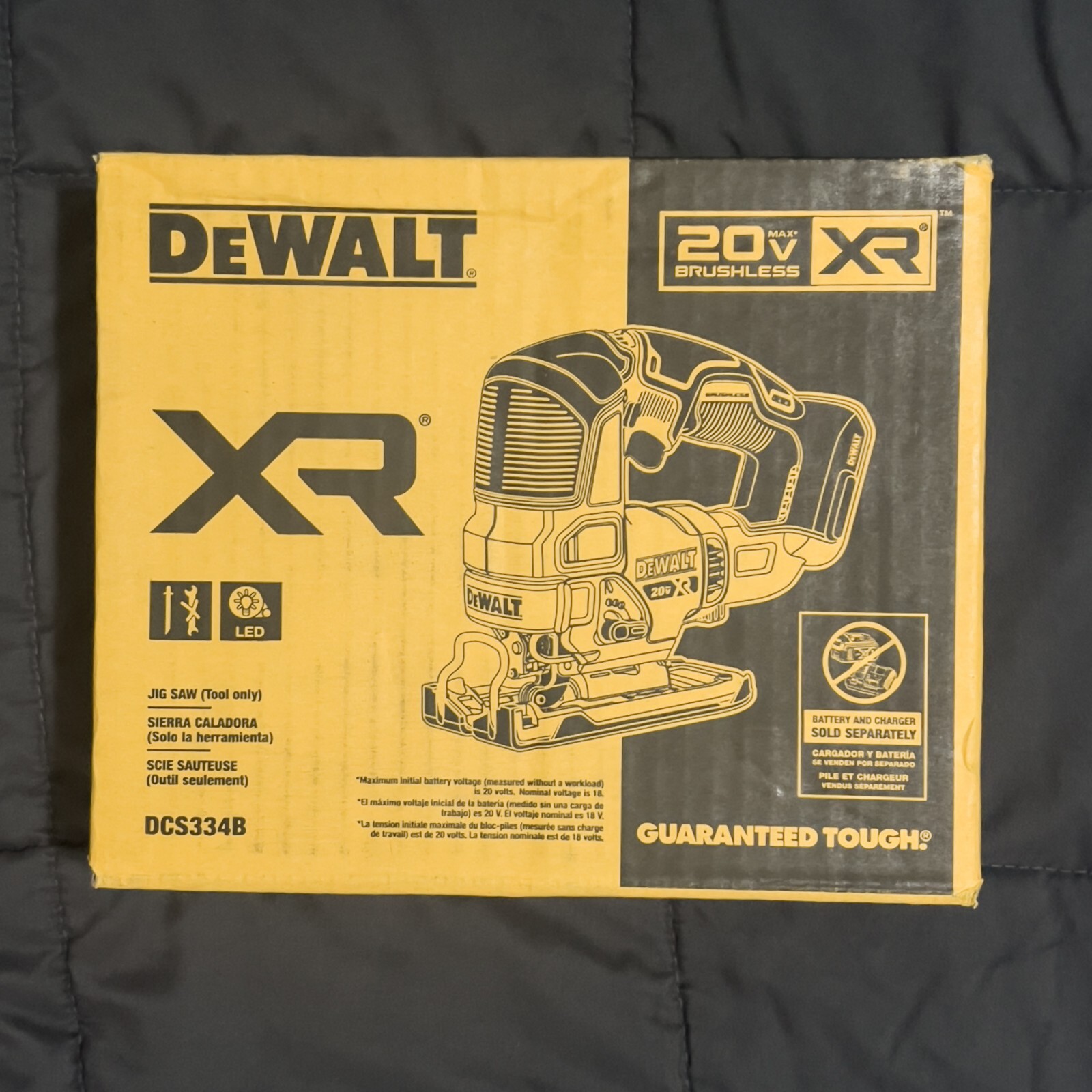 DEWALT DCS334B 20V Max Brushless Jig Saw (Tool Only) eBay