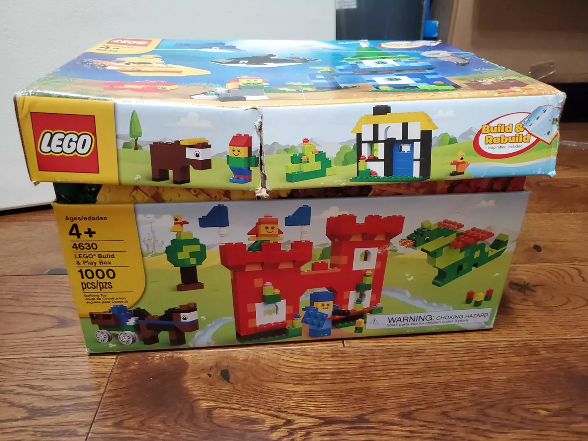 LEGO 1,000 Pieces Build & Play Box Set 4630 new sealed