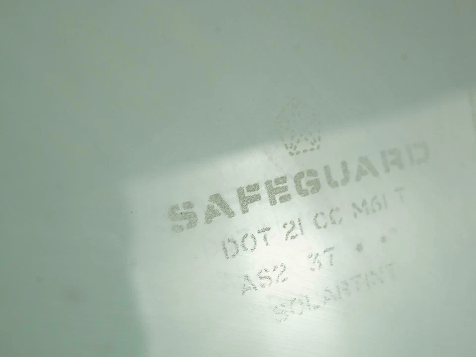 Toyota Tercel 1991-1994 puerta ventana cristal trasero derecho lado pasajero Rh OEM Foto 4 de 4