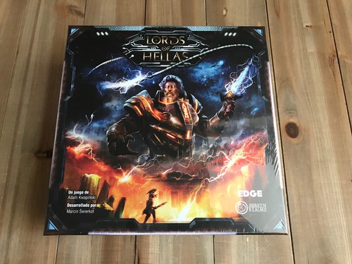 juego de mesa - LORDS OF HELLAS + ODISEO - EDGE - AWAKEN