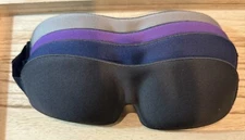 4 Pack Travel 3D Eye Mask Sleep Soft Padded Shade Cover Rest Relax Blindfold -