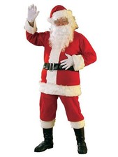 Rubie's - Flannel XXL Promotional Santa Suit